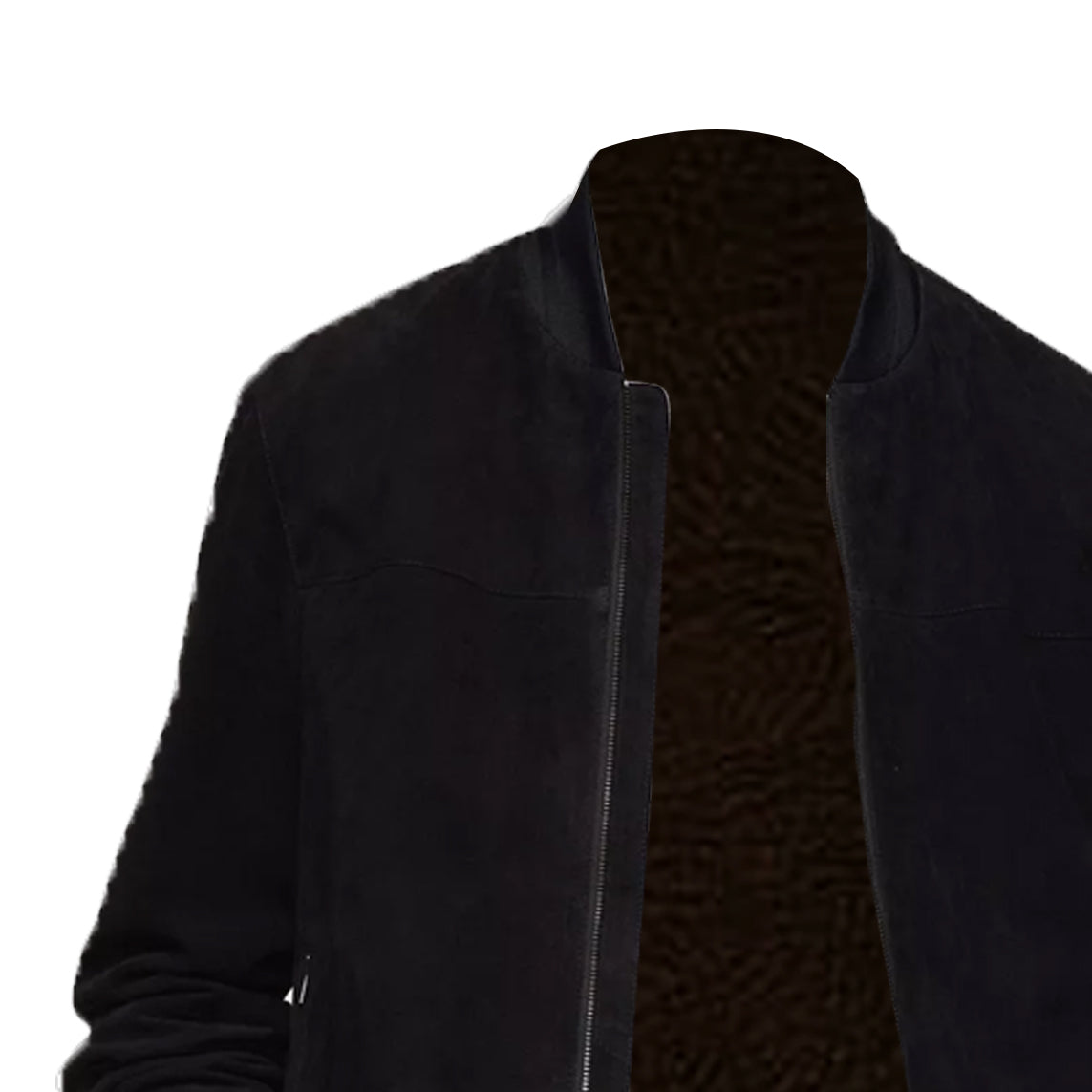 Essential Leather Bomber Jacket