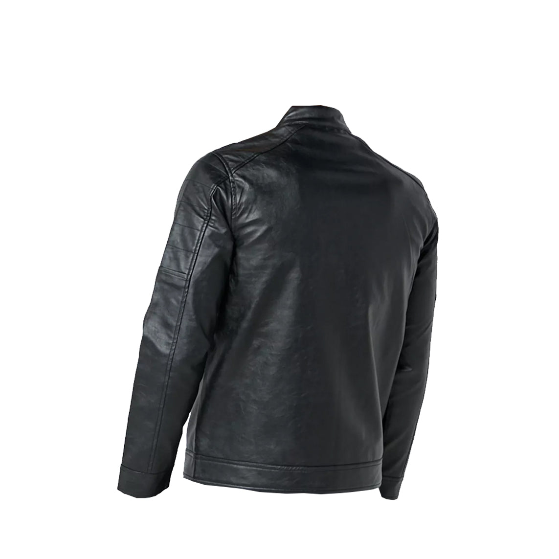 Pu hot sale biker jacket